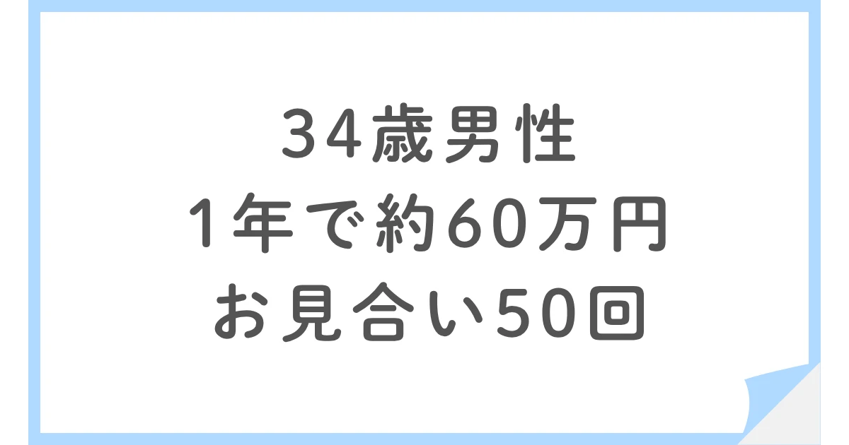 パートナーエージェントでお見合い50回|1年で解約した34歳男性の婚活
